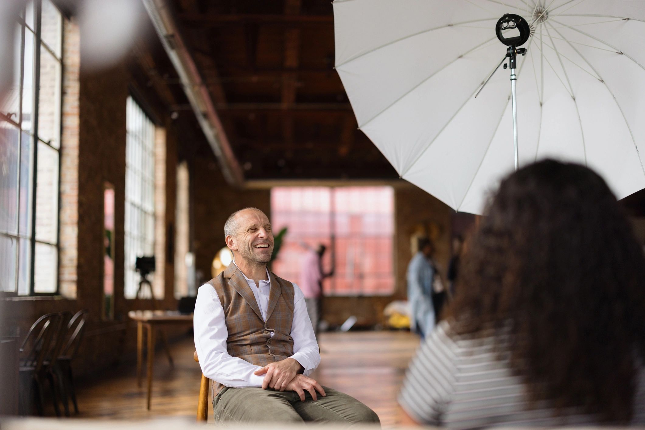 film production set professional lighting